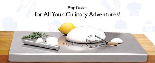 Stainless Steel Chopping Board (35x31cm)