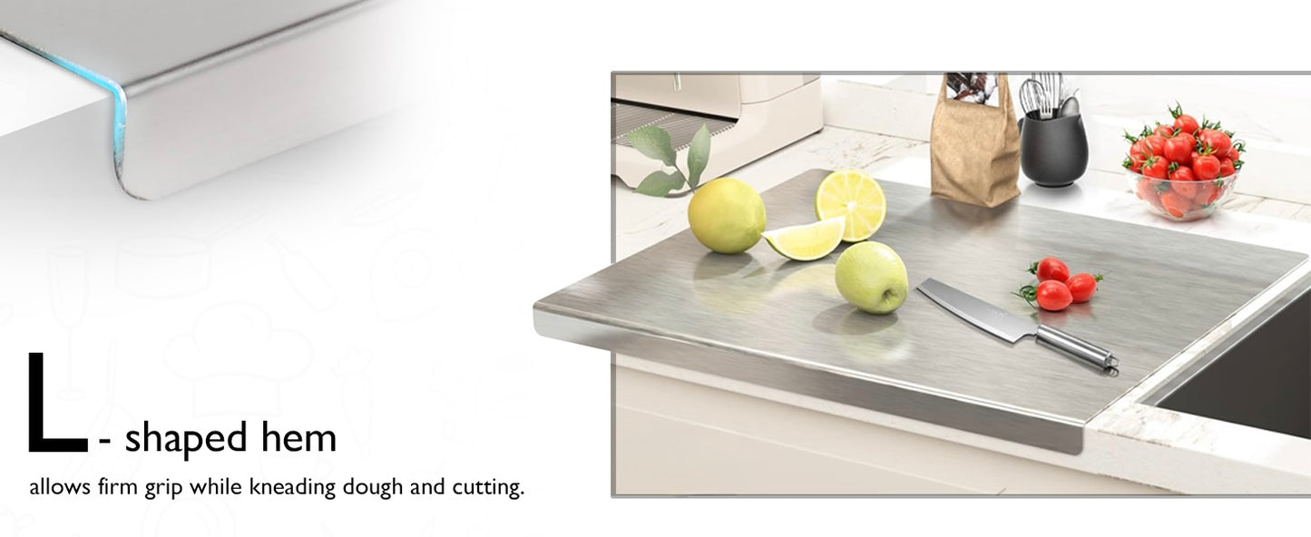 Stainless Steel Chopping Board (35x31cm)