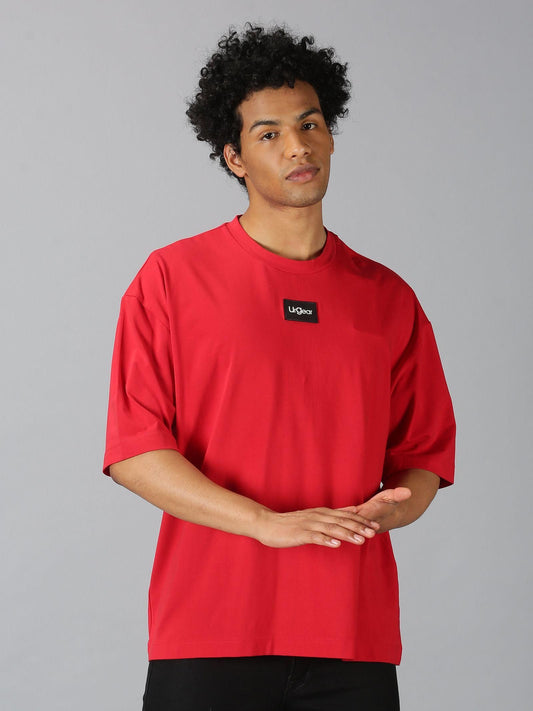 UrGear Solid Half Sleeves Round Neck Mens  T-Shirt