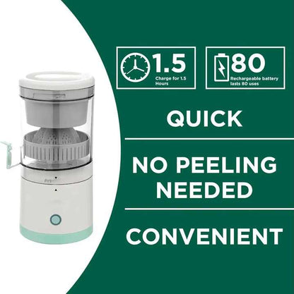 Electric Citrus Juicer : Ideal for juicing halved citrus fruits