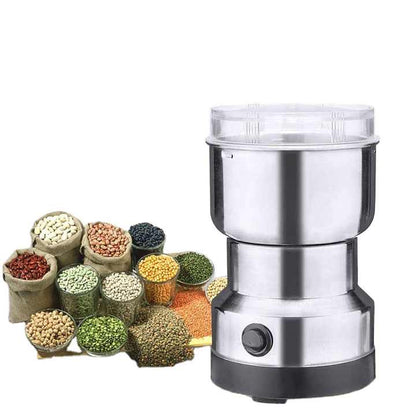 Electric Smash Machine, Multifunction Small Food Grinder Grain Grinder, Portable Coffee Bean Grinder